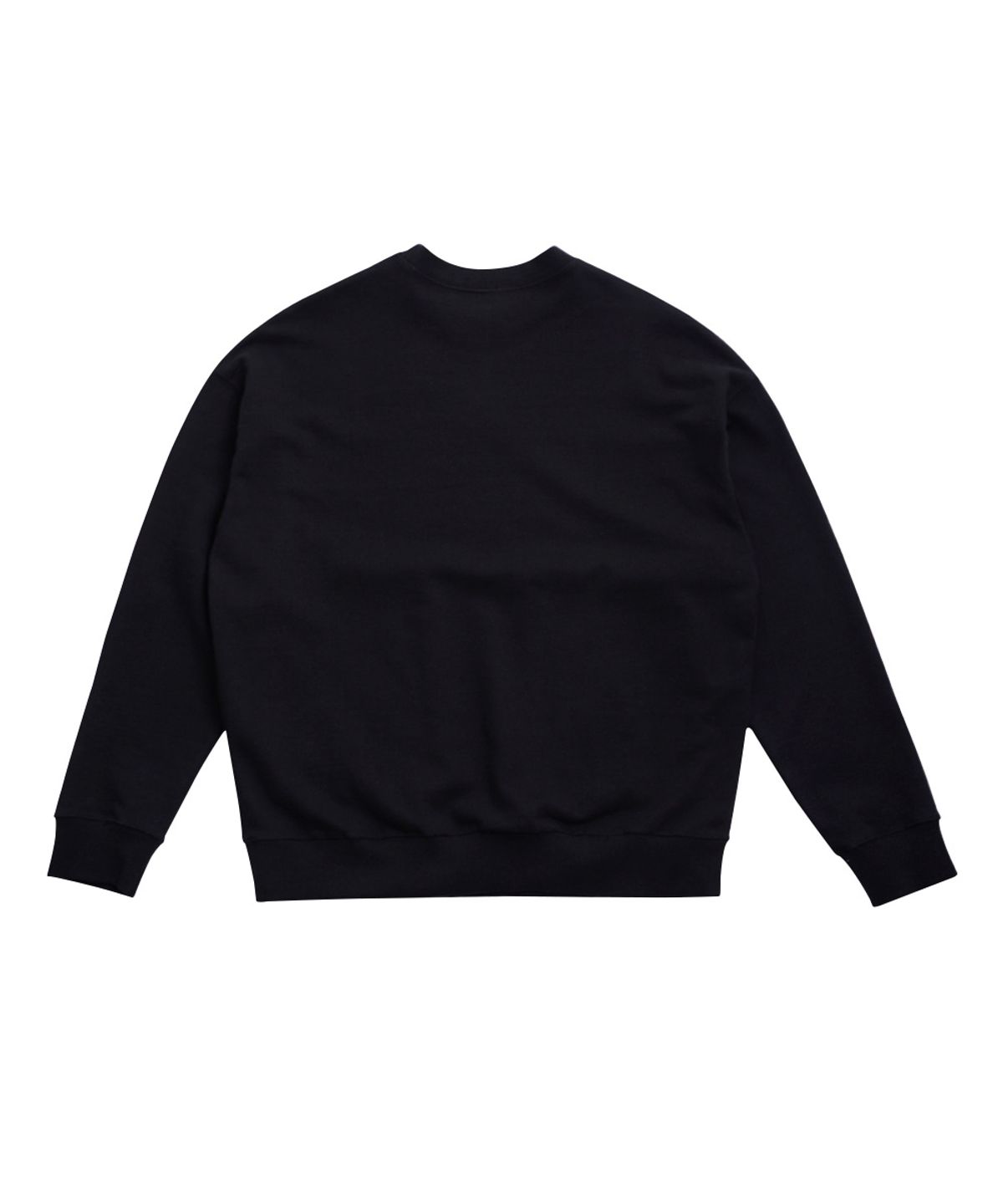 아임낫어휴먼비잉(I AM NOT A HUMAN BEING) MA-1 POCKET DETAIL SWEATSHIRTS - BLACK