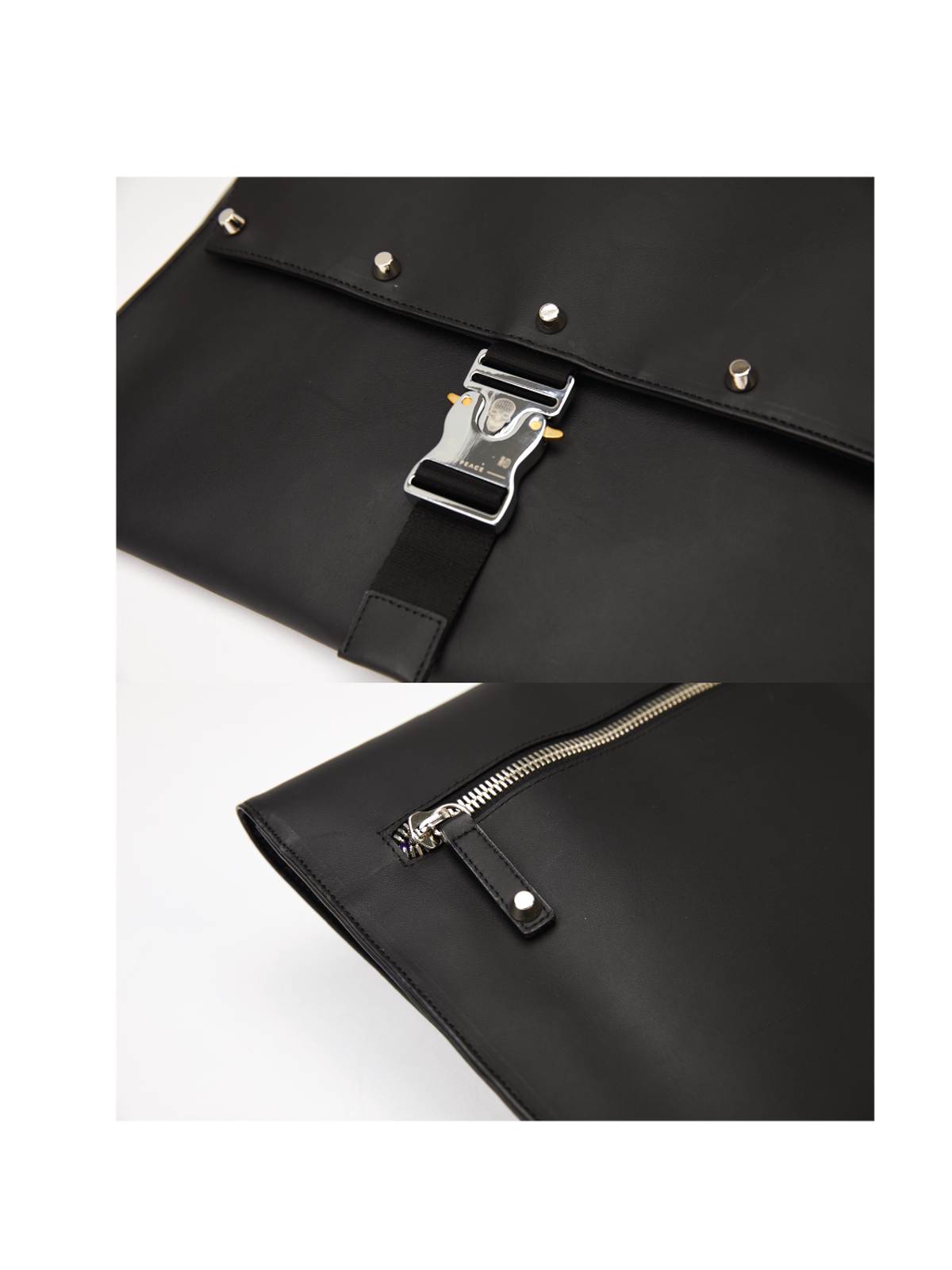 에잇피스(EIGHTPEACE) LEATHER BUCKLE CLUTCHBAG