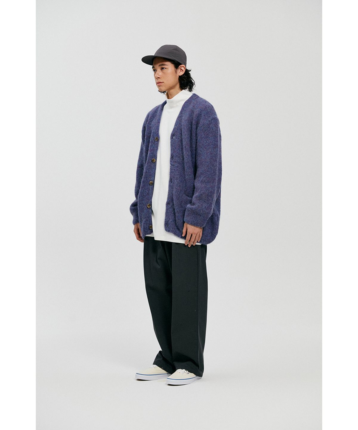 보이센트럴(BOY CENTRAL) ball cap charcoal