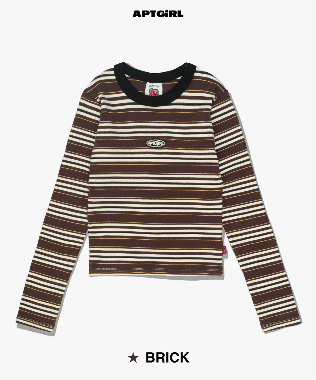 아파트먼트(APARTMENT) (W) DASHIA LONG SLEEVE CROP (3 COLOR)