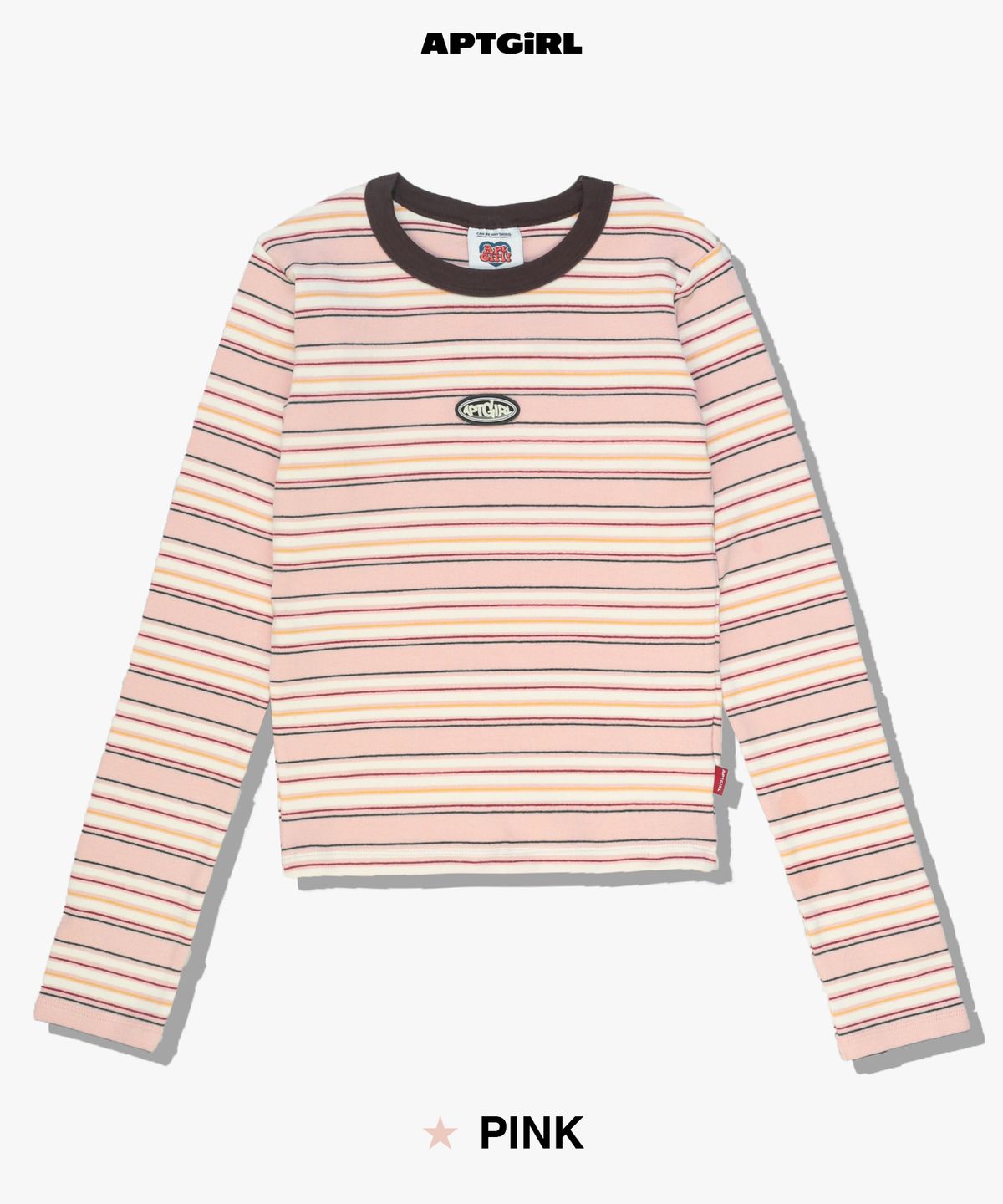 아파트먼트(APARTMENT) (W) DASHIA LONG SLEEVE CROP (3 COLOR)