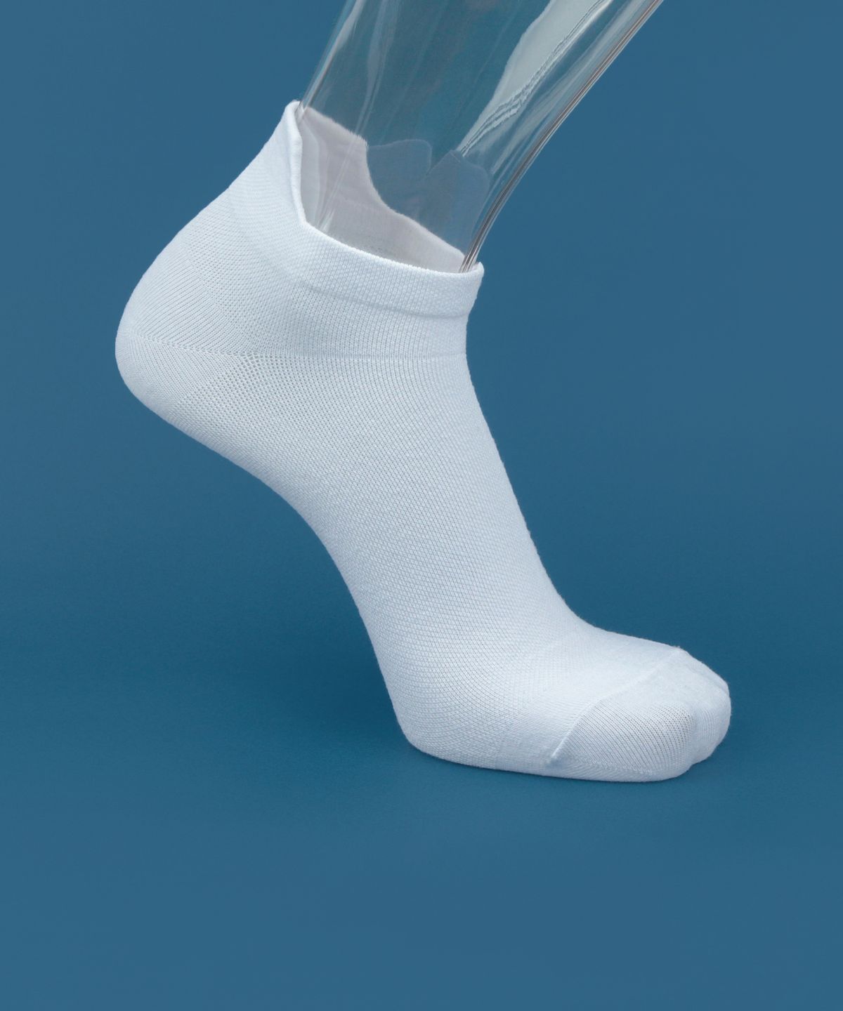 일오공칠(IL-O-GONG-CHIL) [10PACK]1507 힐 엣지 러닝 스니커즈 삭스 -스노우 화이트/블랙