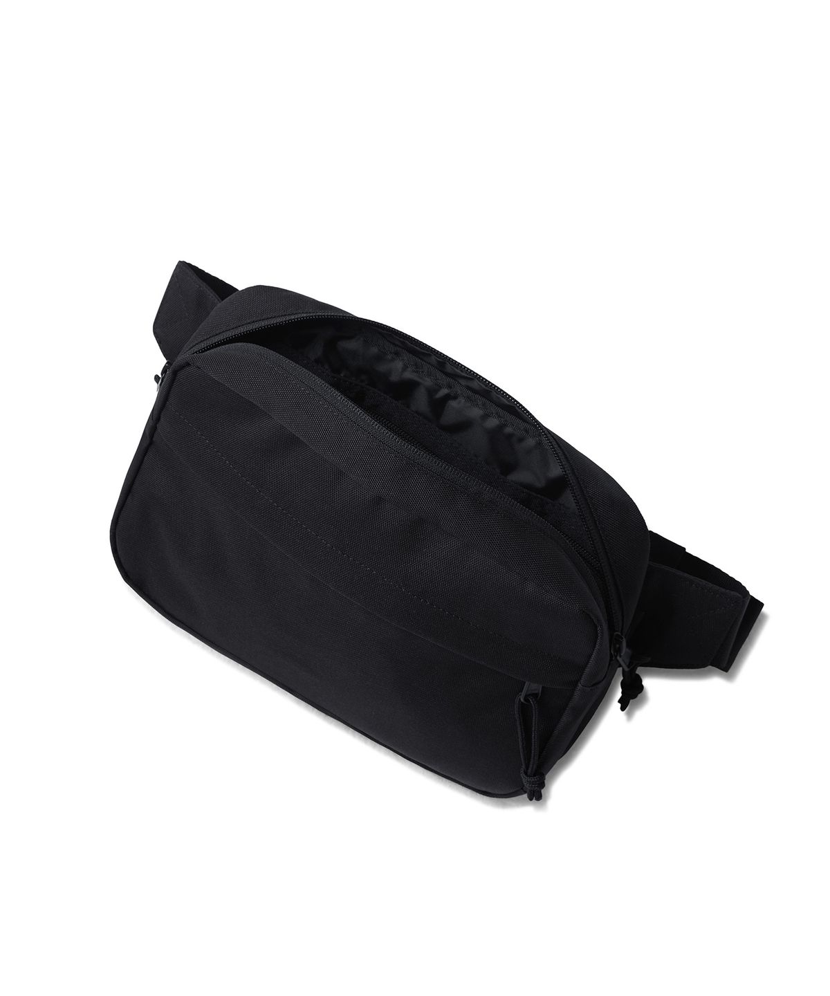 무신사 스탠다드(MUSINSA STANDARD) 코듀라 스퀘어 웨이스트 백 [블랙]