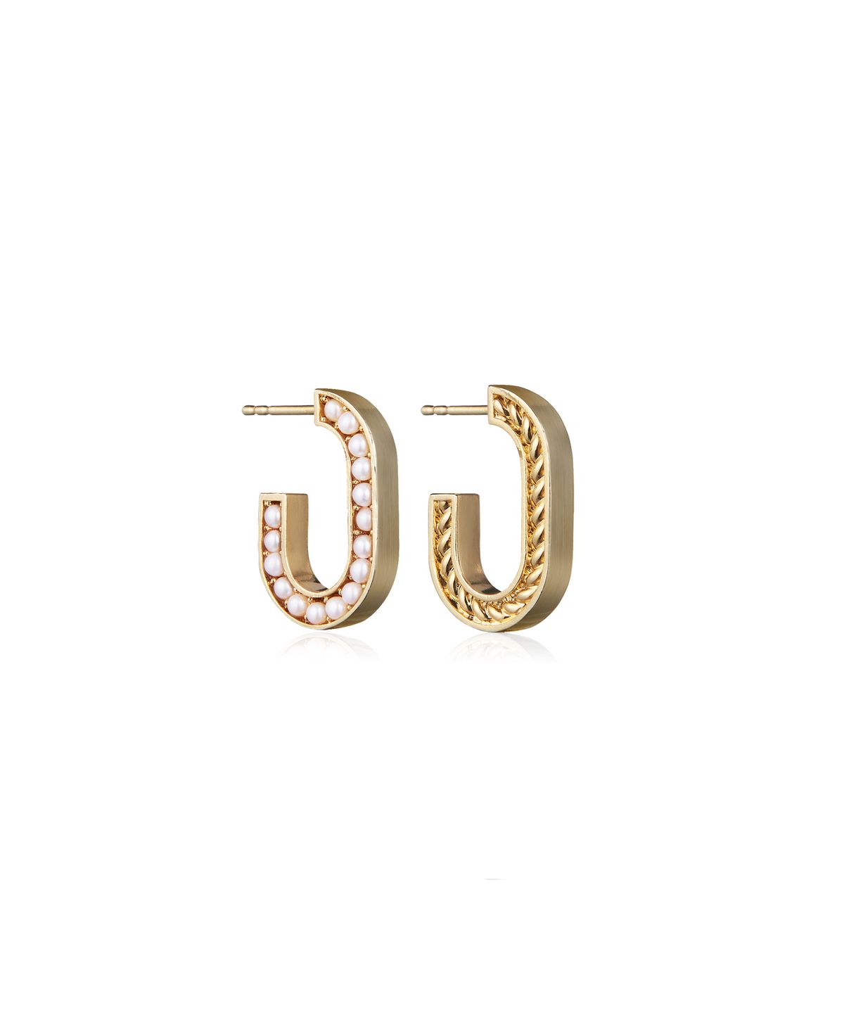 일레란느(ILLE LAN) GRACE HOOP EARRINGS