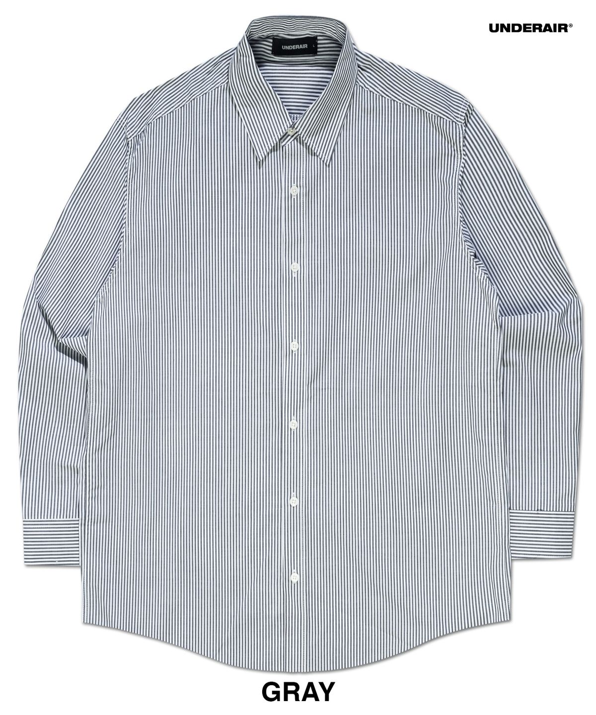언더에어(UNDERAIR) OSCAR STRIPE SHIRTS (2 COLOR)