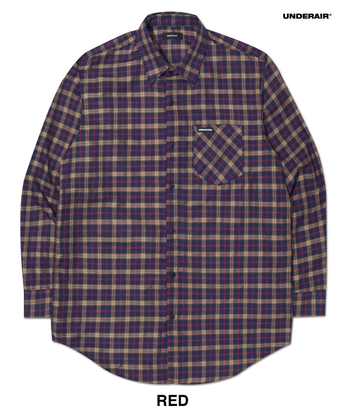 언더에어(UNDERAIR) [오버사이즈] PUERTORICO CHECK SHIRTS (3 COLOR)