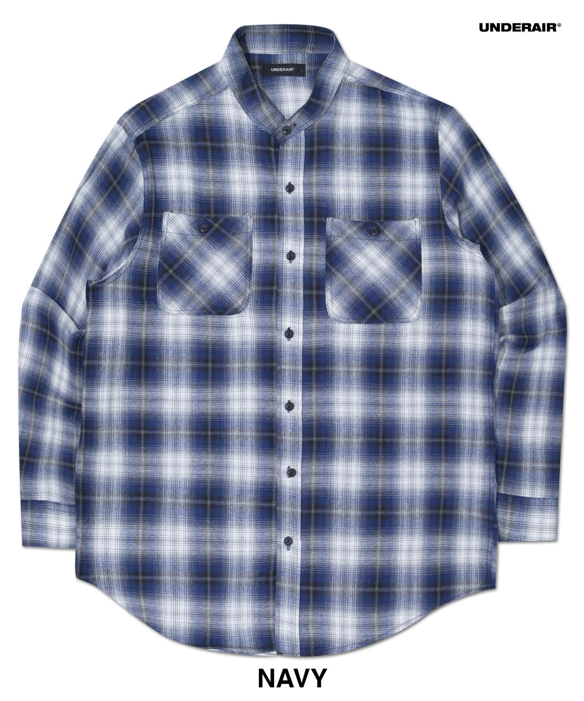 언더에어(UNDERAIR) [차이나카라] REDDEN CHECK SHIRTS (3 COLOR)