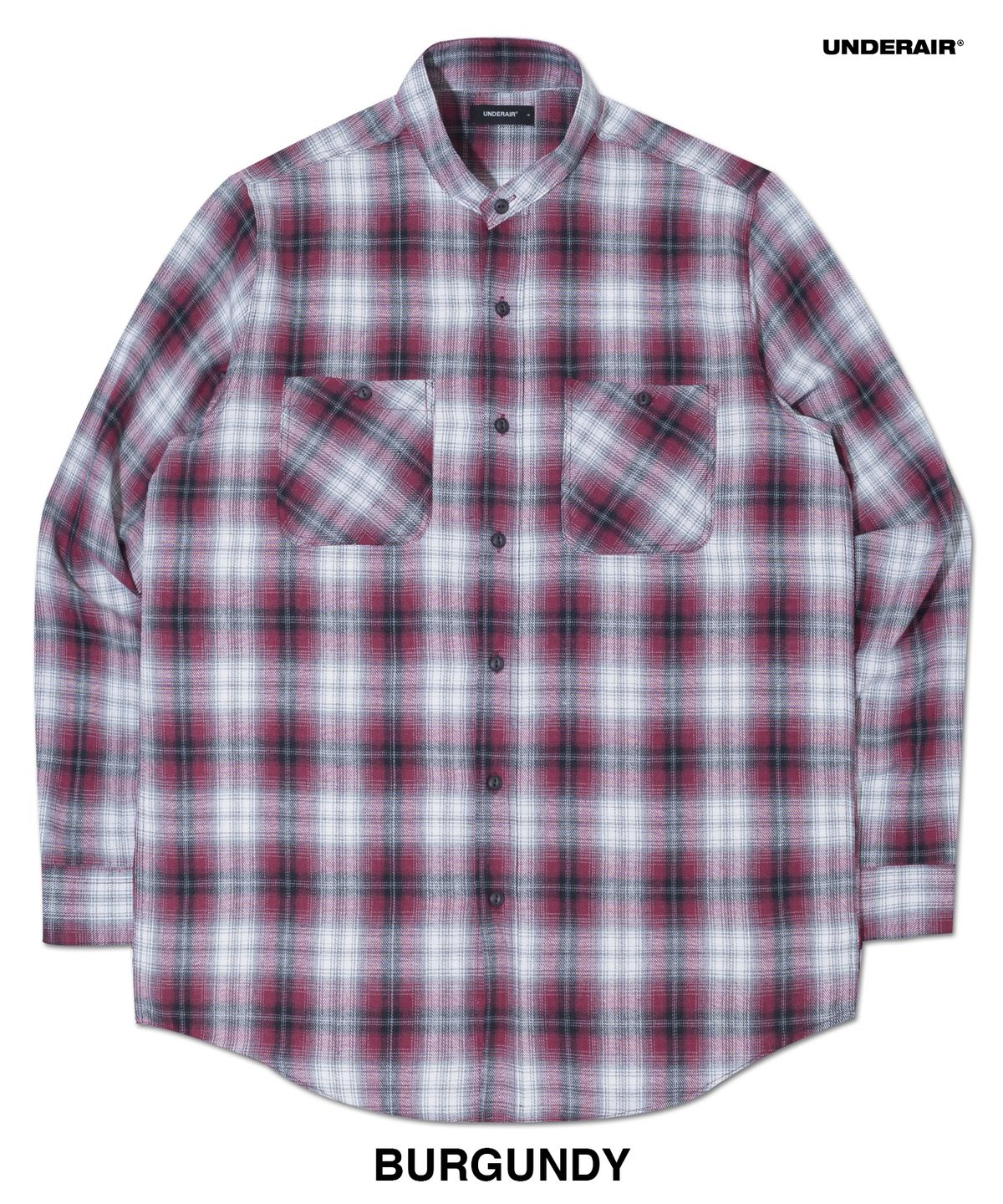 언더에어(UNDERAIR) [차이나카라] REDDEN CHECK SHIRTS (3 COLOR)