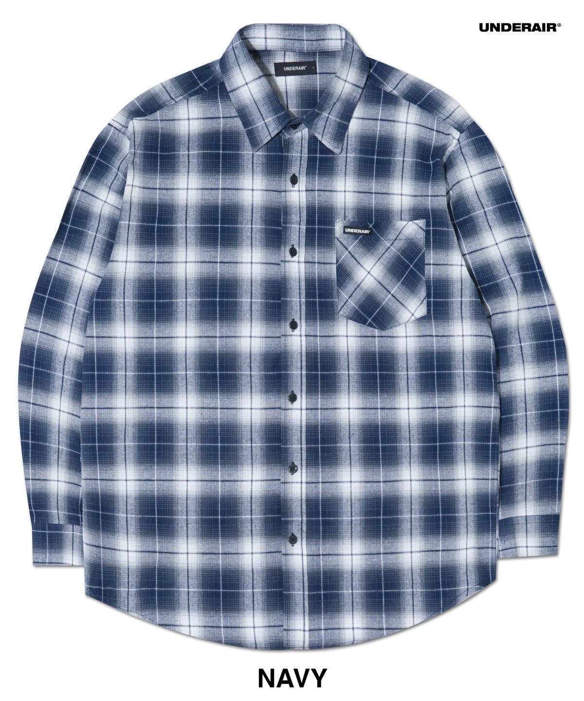 언더에어(UNDERAIR) [세미오버] VECCHIO CEHCK SHIRTS (3 COLOR)