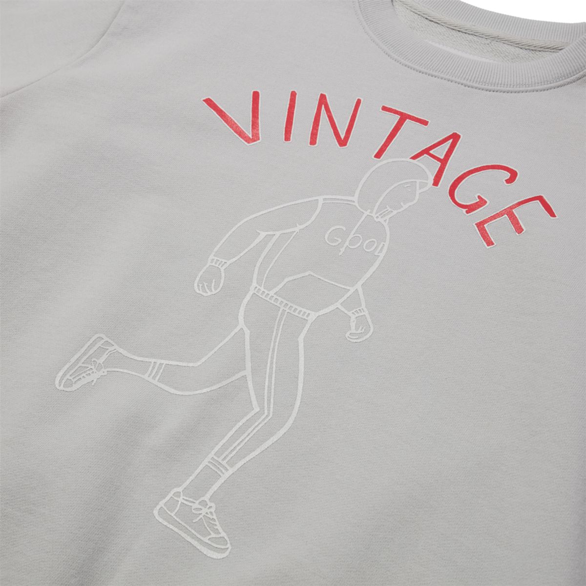 브라이언베리(BRIAN BERRY) VINTAGE LINE SWEAT SHIRT_PISTACHIO