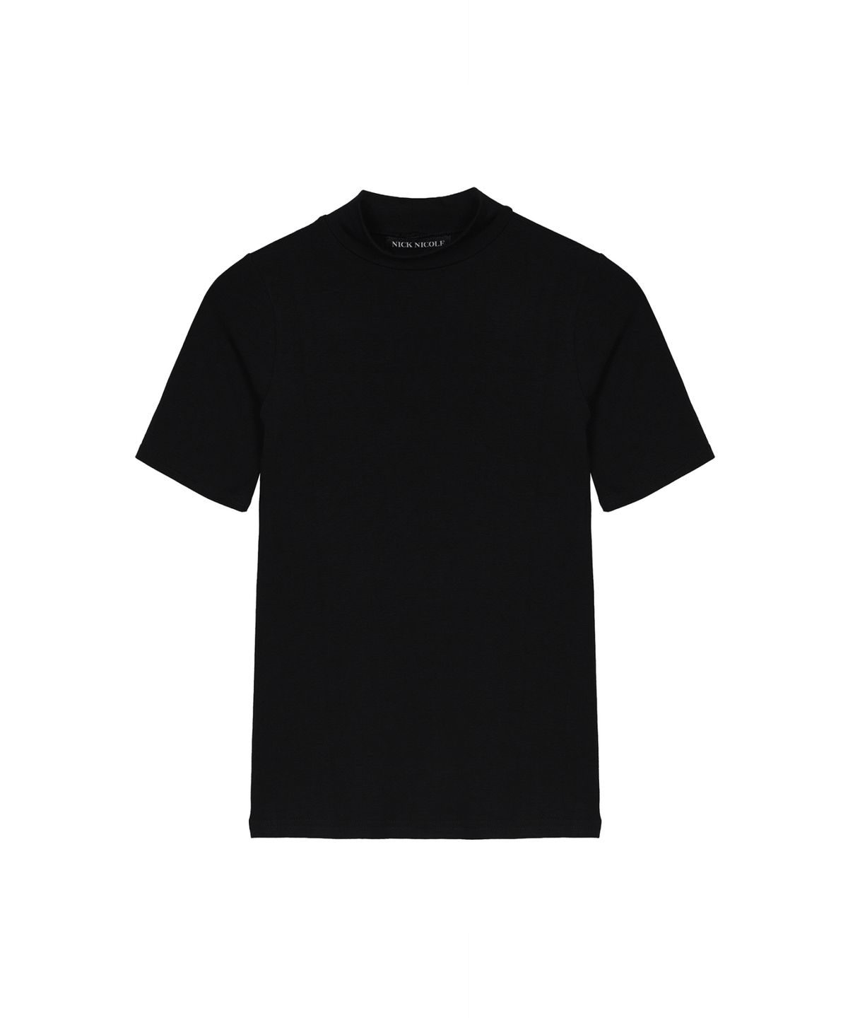 닉앤니콜(NICK&NICOLE) [ESSENTIAL] MOCK NECK HALF TOP_4 COLOR