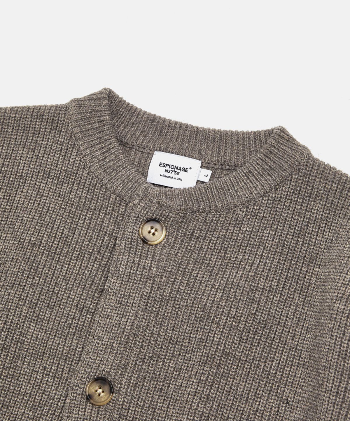에스피오나지(ESPIONAGE) Miller Heavyweight Cardigan Dust
