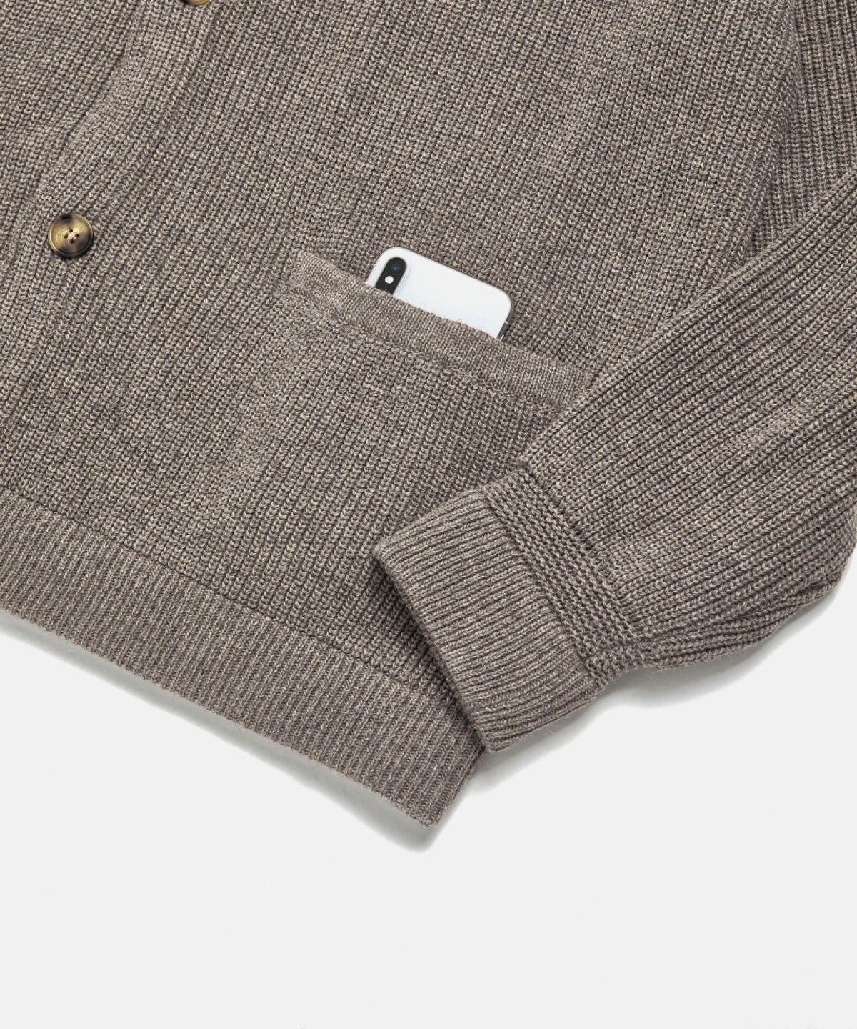에스피오나지(ESPIONAGE) Miller Heavyweight Cardigan Dust