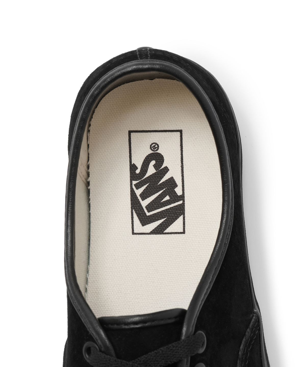 반스(VANS) 어센틱 - (피그 스웨이드) 블랙:블랙 / VN0A2Z5I18L1