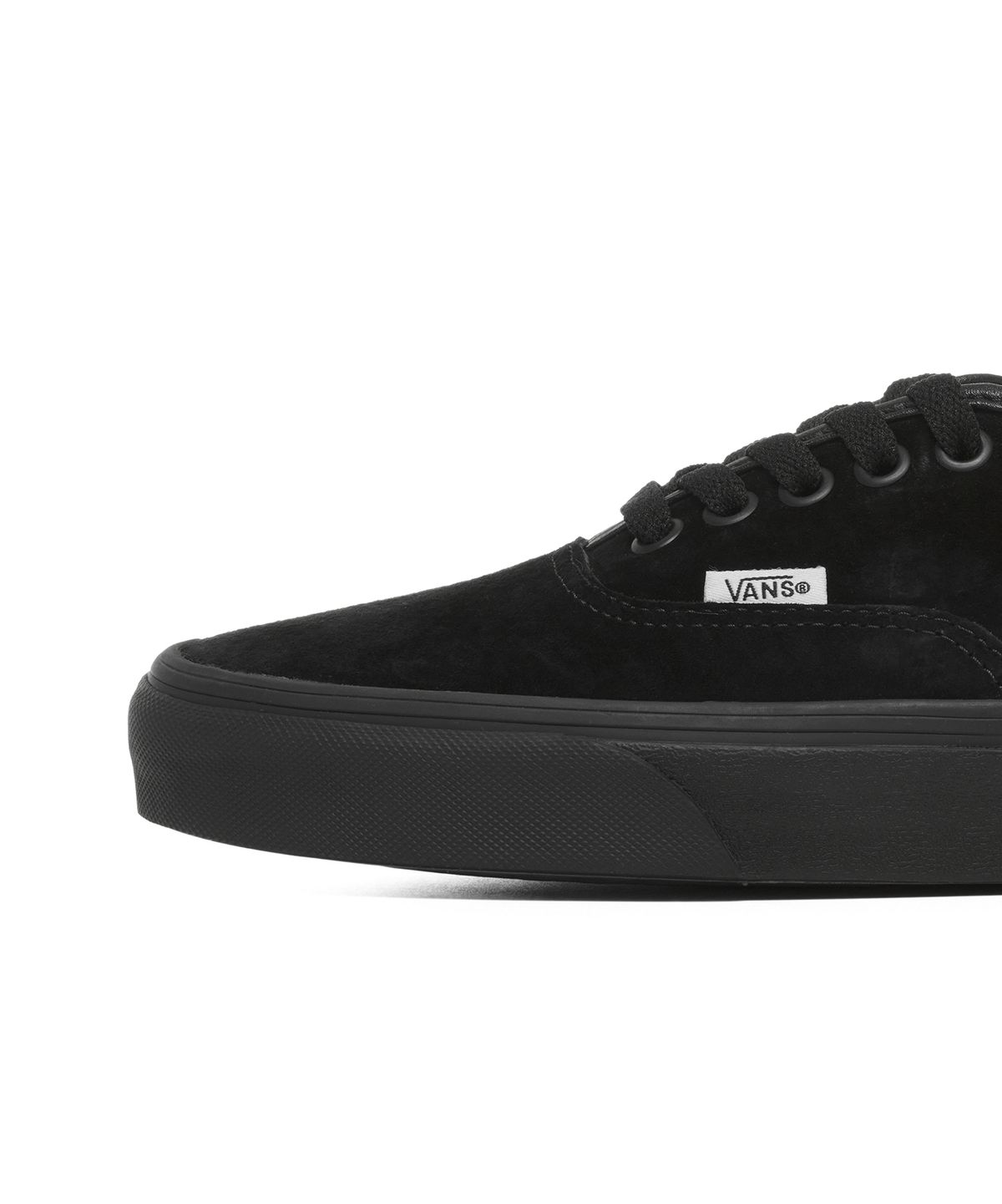 반스(VANS) 어센틱 - (피그 스웨이드) 블랙:블랙 / VN0A2Z5I18L1