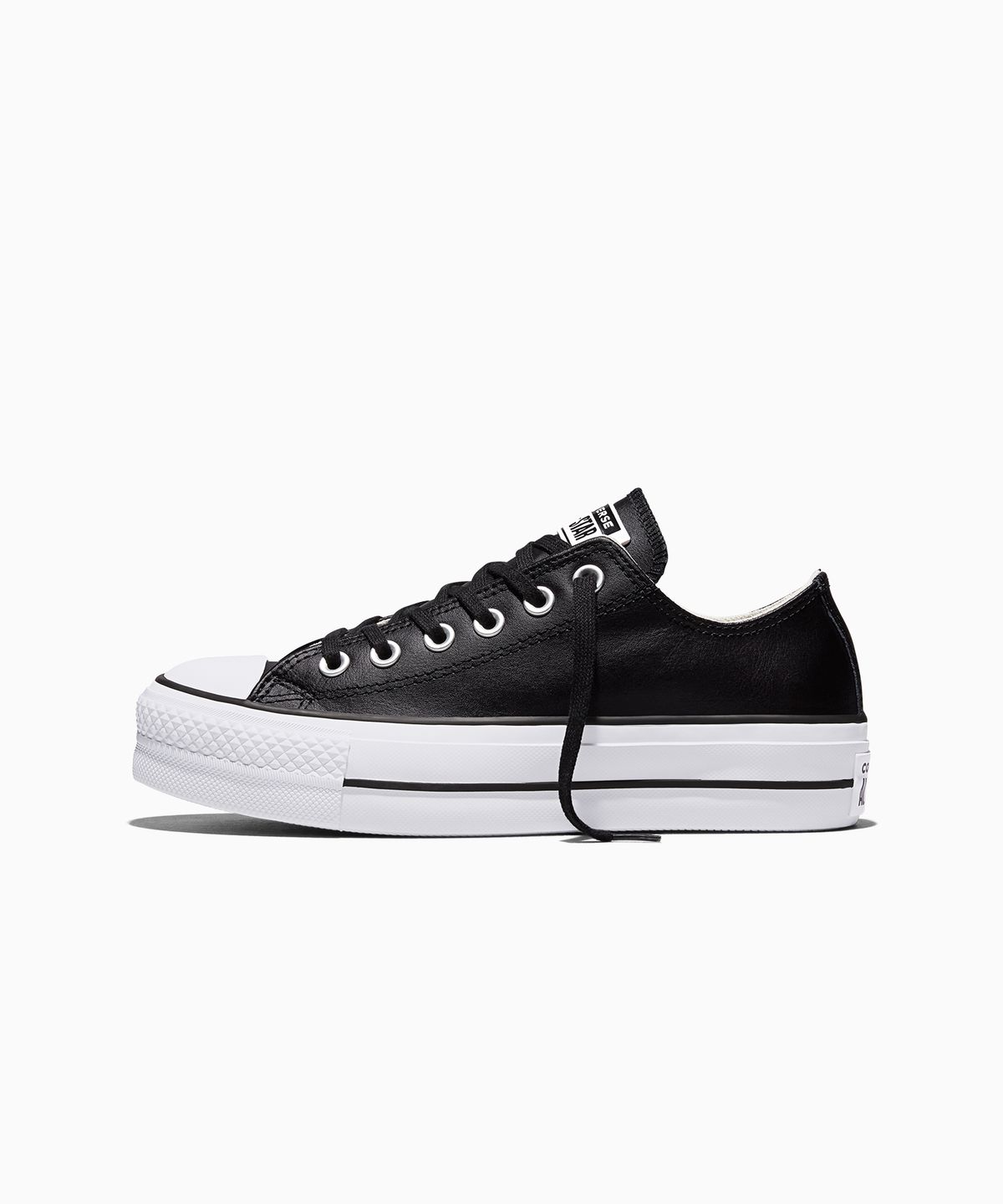 컨버스(CONVERSE) 척테일러 올스타 리프트 클린 레더 블랙 561681C
