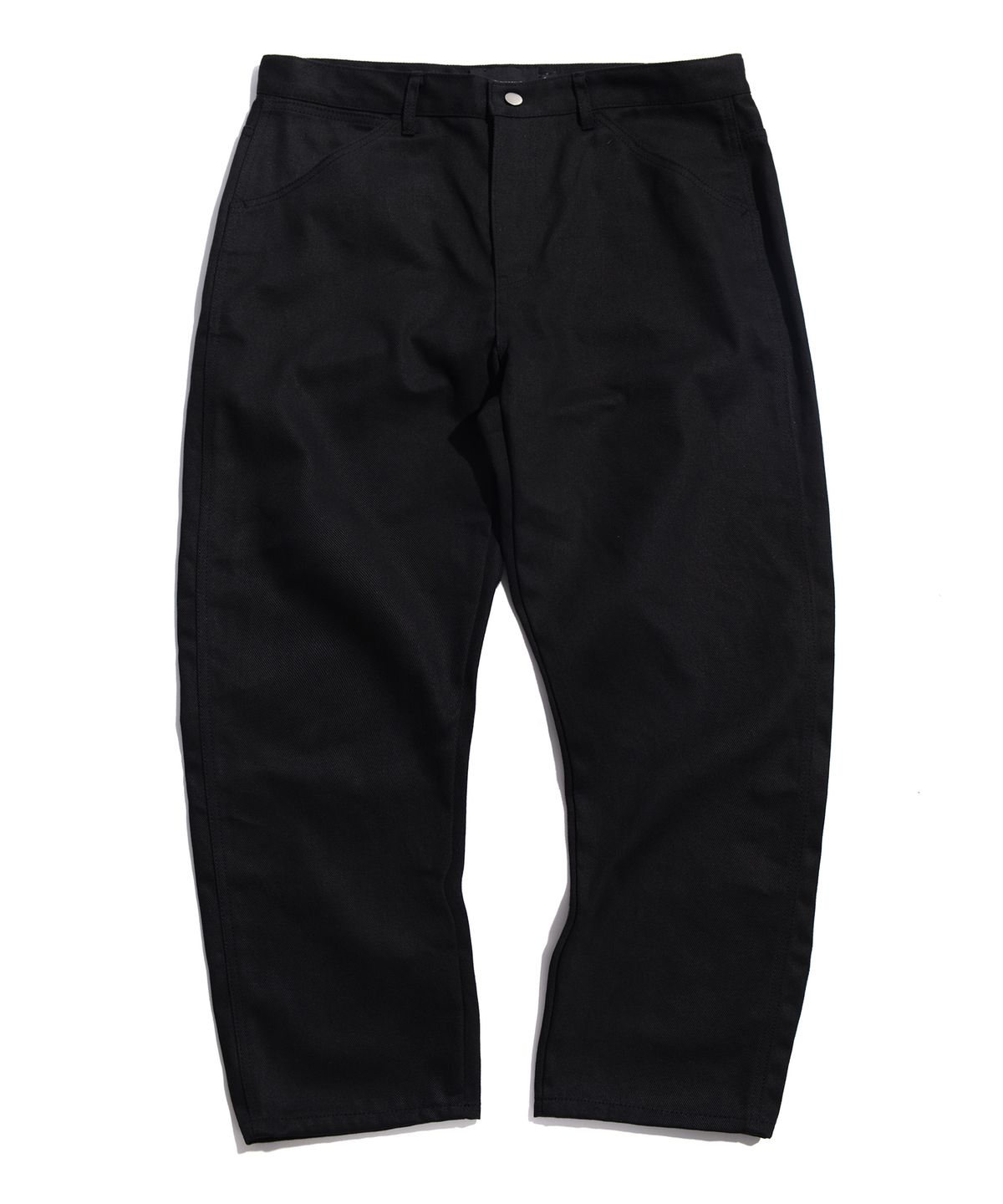 위해브어테일(WE HAVE A TAIL) CROP TAPERED JEAN (BLACK)
