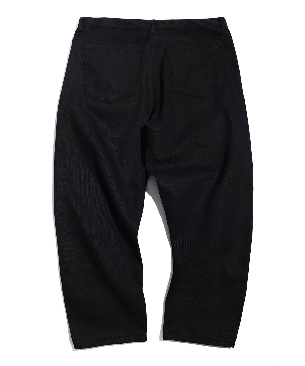 위해브어테일(WE HAVE A TAIL) CROP TAPERED JEAN (BLACK)