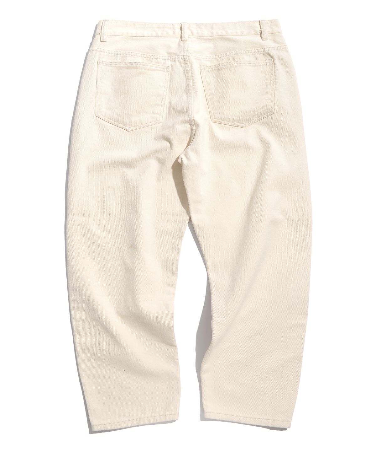 위해브어테일(WE HAVE A TAIL) CROP TAPERED JEAN (IVORY)