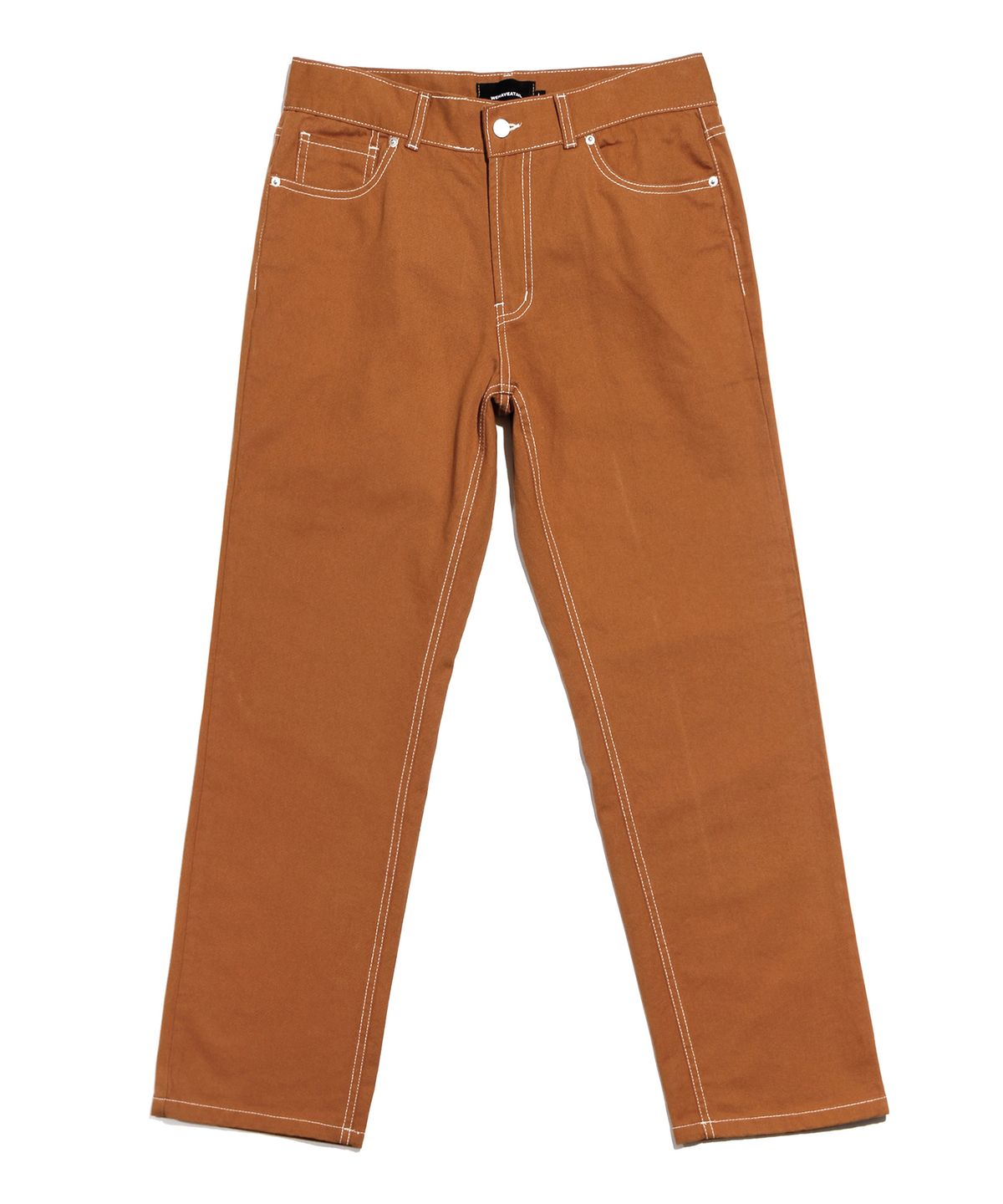 위해브어테일(WE HAVE A TAIL) WIDE JEAN (BROWN)