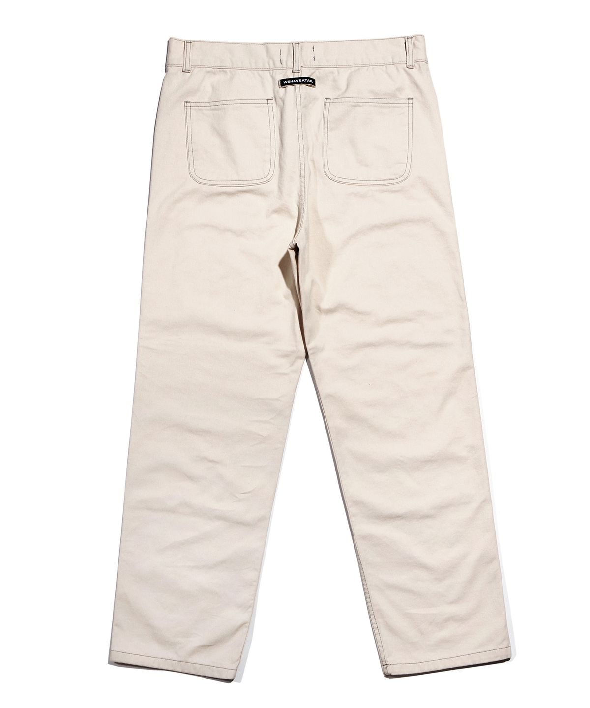 위해브어테일(WE HAVE A TAIL) CARPENTER PANTS (IVORY)