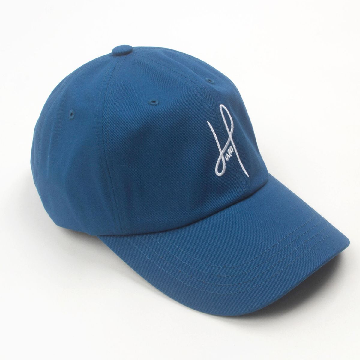 돈애스크마이플랜(DAMP) SIGNATURE LOGO CAP 2.0_BLUE NAVY