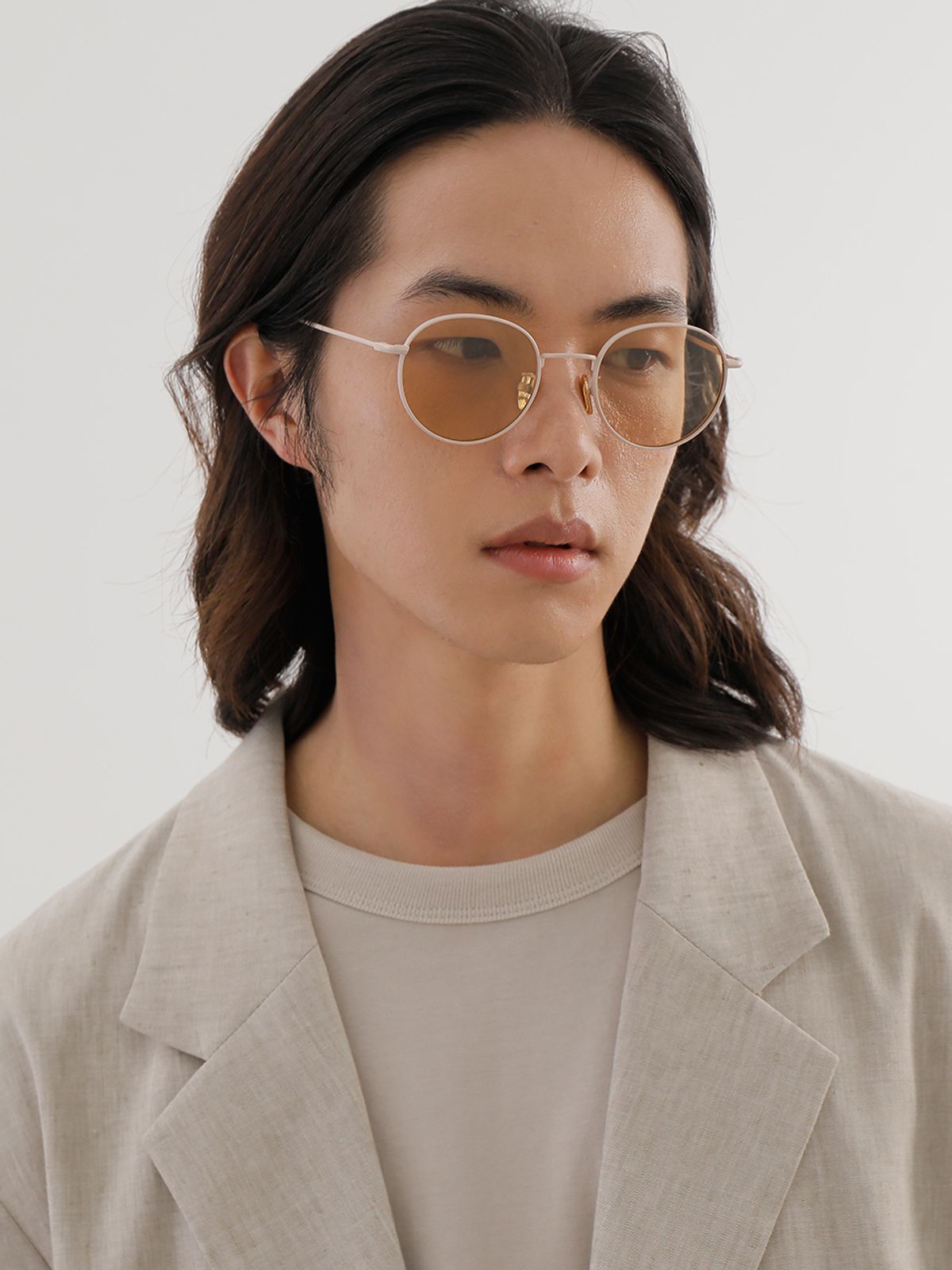 르네 하우윈(RENE HAUYNE) February 로즈 리넨 DR0205S 편광선글라스