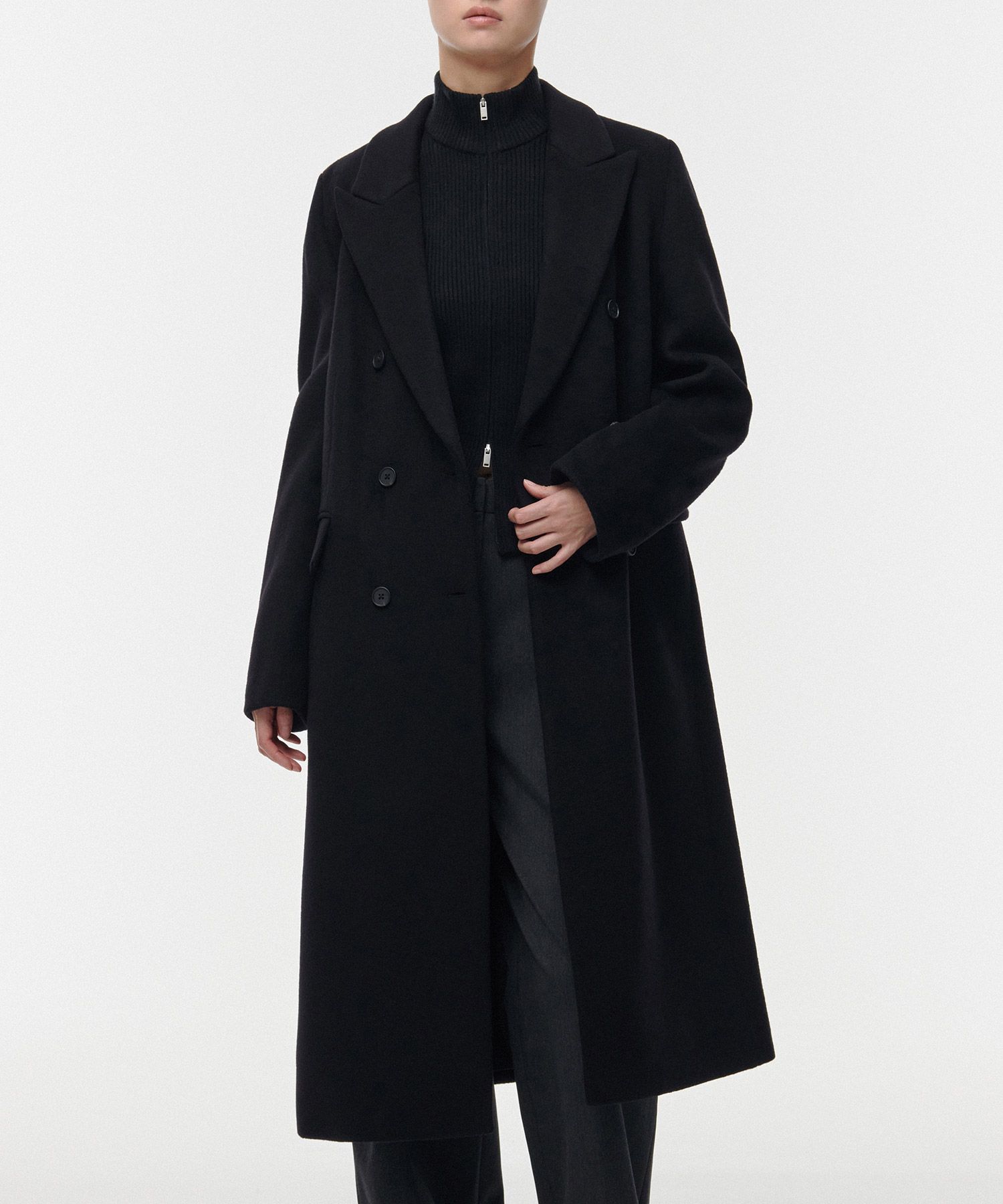 MUSINSA公式 | MUSINSA STANDARD WOMAN WOMENS CASHMERE BLEND DOUBLE