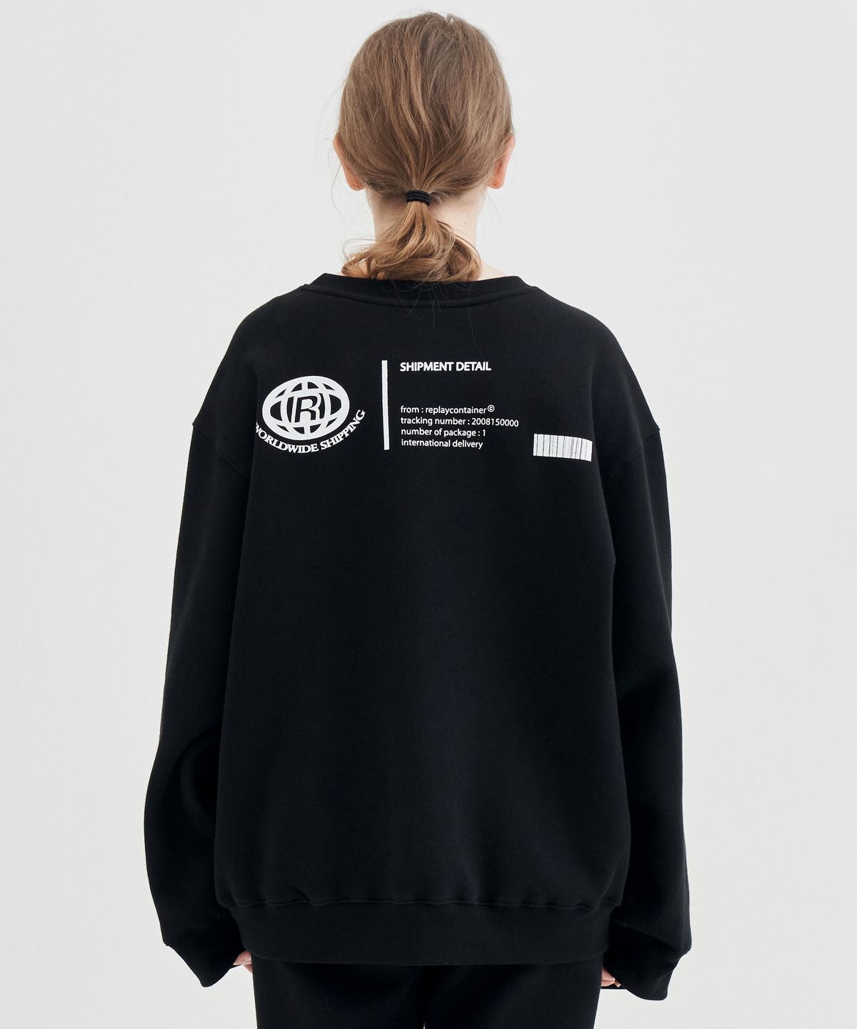 리플레이컨테이너(REPLAY CONTAINER) RC Worldwide mtm (black)