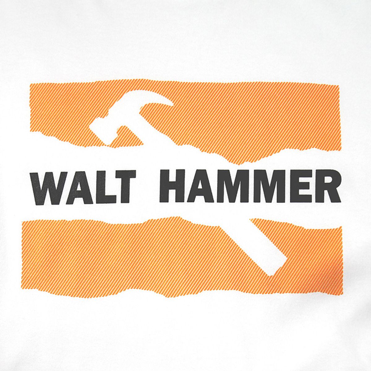월트해머(WALT HAMMER) 해머스퀘어 티셔츠1202TS101 화이트