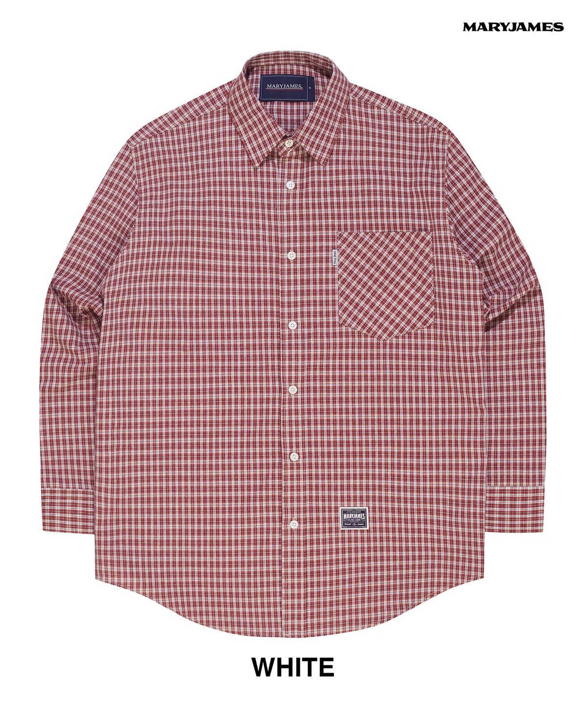 메리제임스(MARYJAMES) PALIF CHECK SHIRTS (4 COLOR)