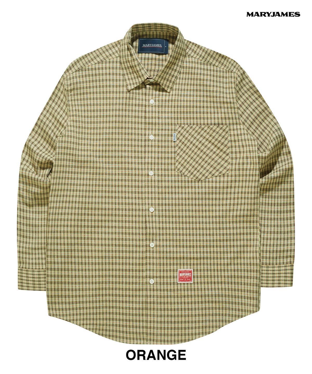 메리제임스(MARYJAMES) PALIF CHECK SHIRTS (4 COLOR)