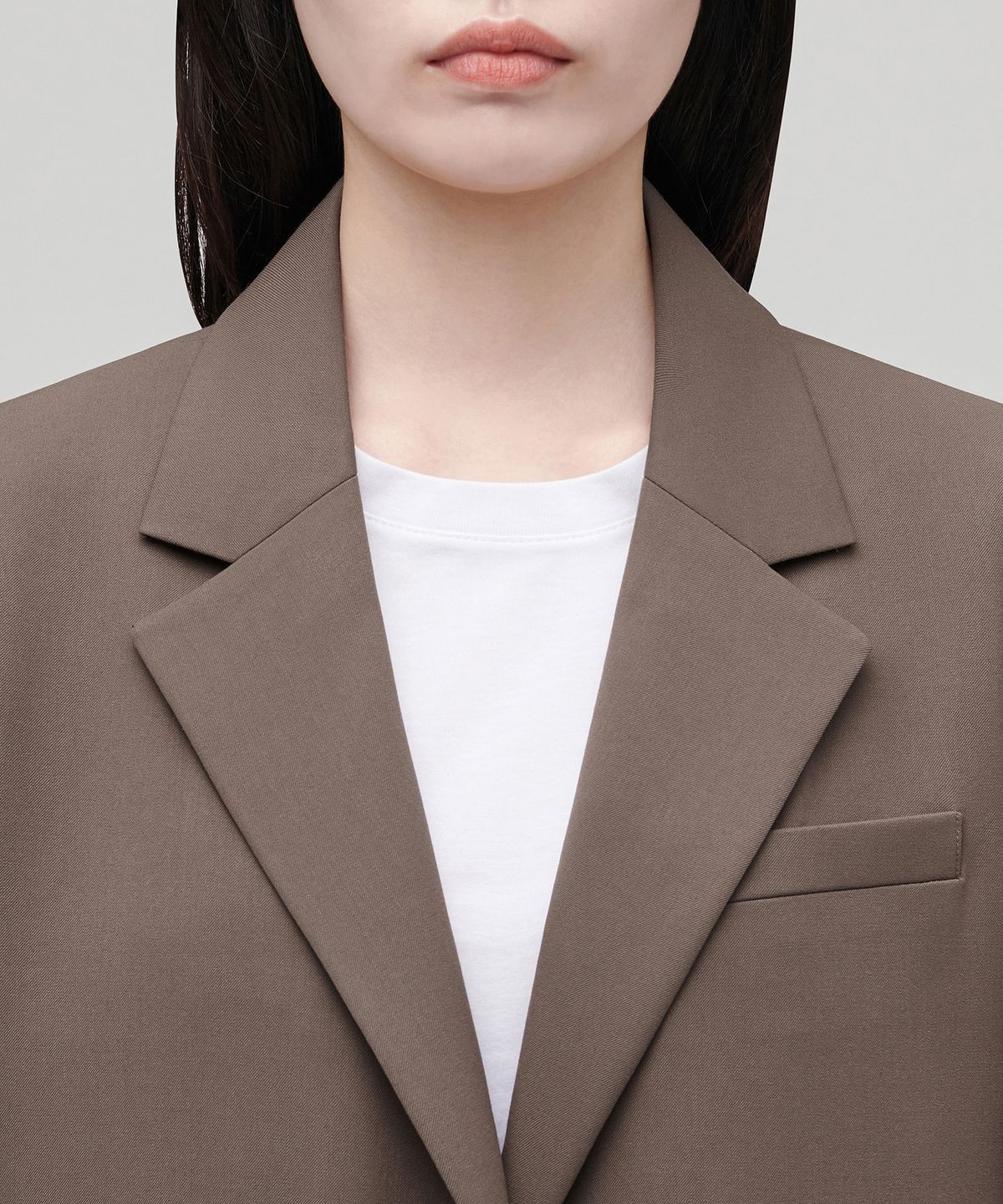 무신사 스탠다드 우먼(MUSINSA STANDARD WOMAN) 우먼즈 오버사이즈 블레이저 [라이트 브라운]