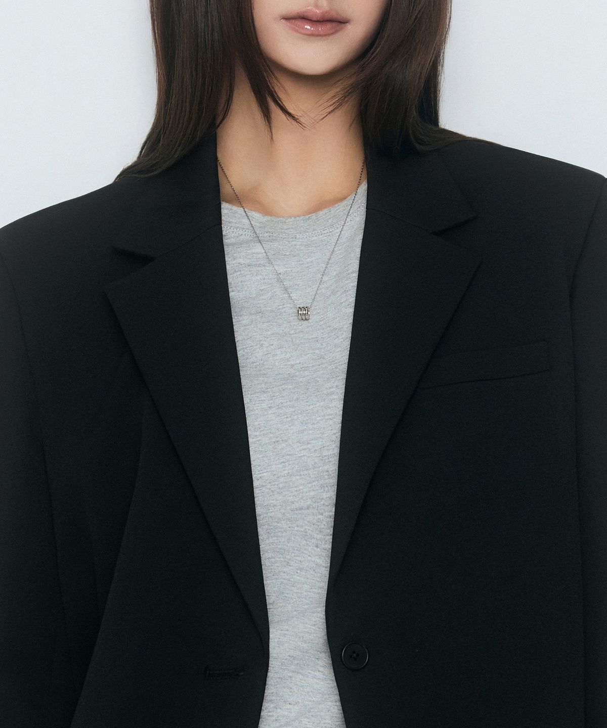 무신사 스탠다드 우먼(MUSINSA STANDARD WOMAN) 우먼즈 오버사이즈 블레이저 [블랙]