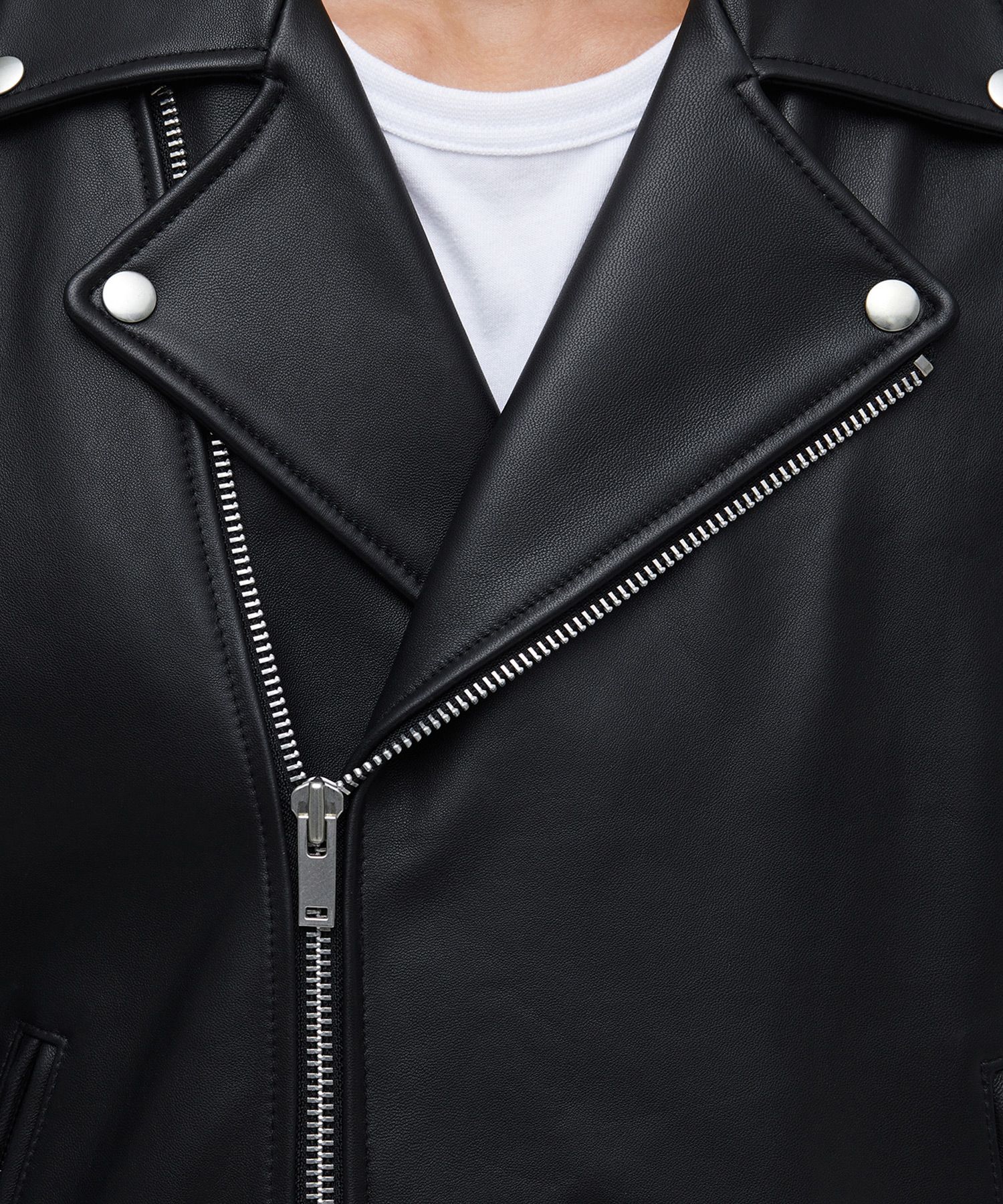 MUSINSA | MUSINSA STANDARD LAMBSKIN BASIC MOTORCYCLE
