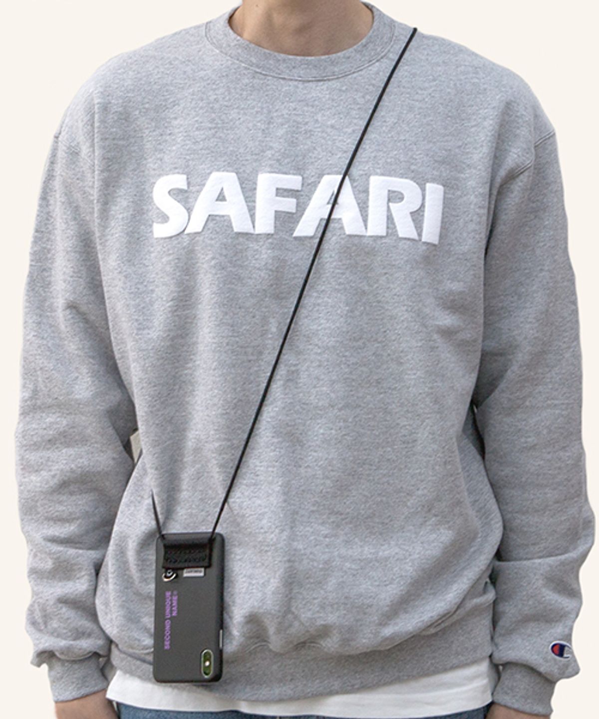 세컨드유니크네임(SECOND UNIQUE NAME) SUN CASE CROSS 2 BLACK