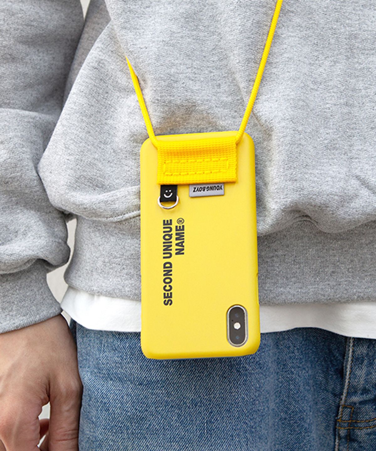 세컨드유니크네임(SECOND UNIQUE NAME) SUN CASE CROSS 2 YELLOW