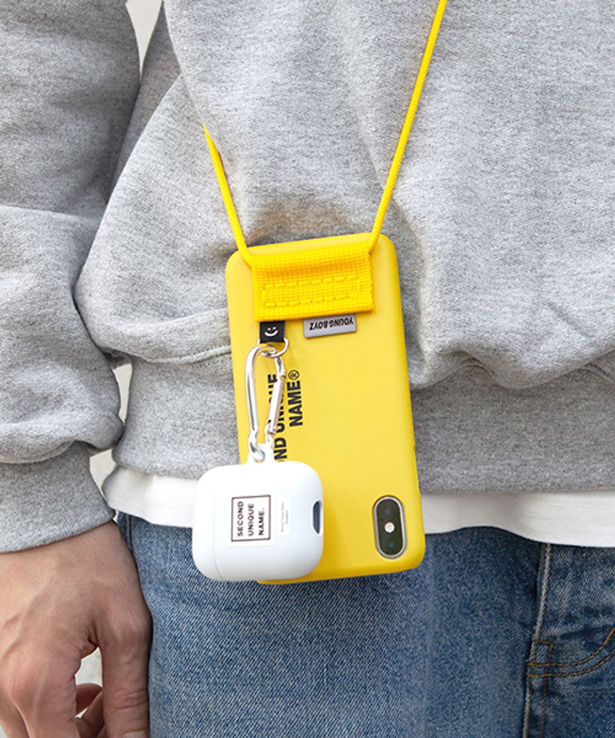 세컨드유니크네임(SECOND UNIQUE NAME) SUN CASE CROSS 2 YELLOW
