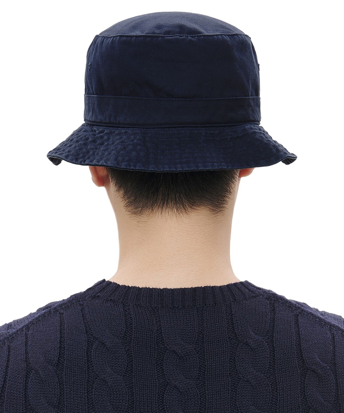 폴로 랄프 로렌(POLO RALPH LAUREN) 코튼 치노 버킷 햇  - 네이비