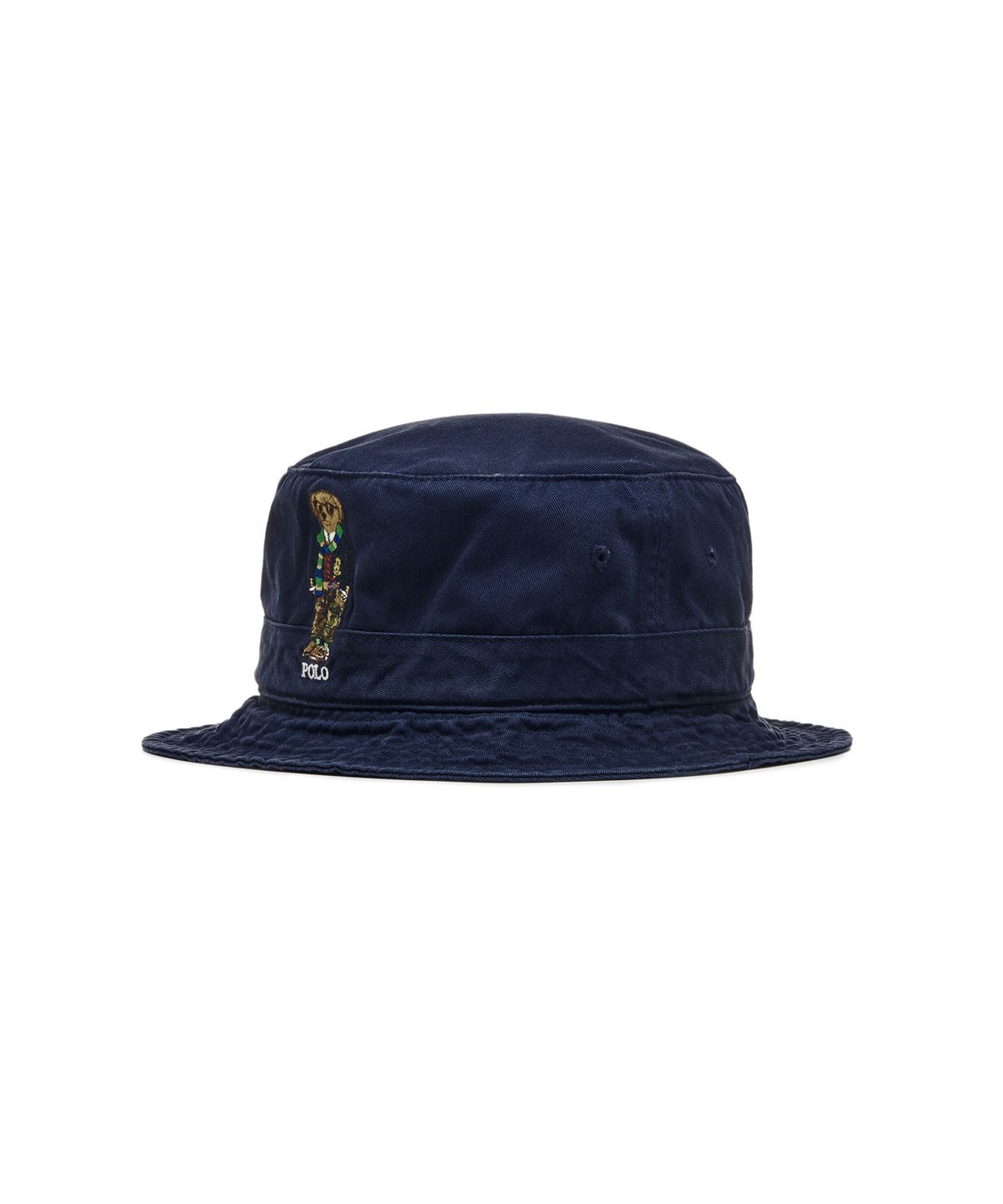 폴로 랄프 로렌(POLO RALPH LAUREN) 코튼 치노 버킷 햇  - 네이비