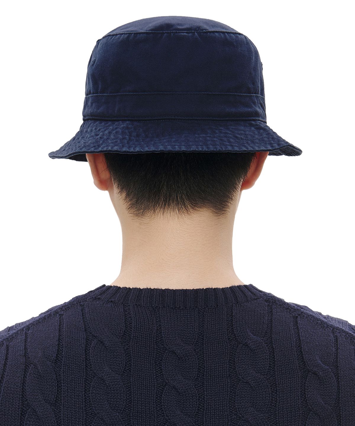 폴로 랄프 로렌(POLO RALPH LAUREN) 코튼 치노 버킷 햇 - 네이비