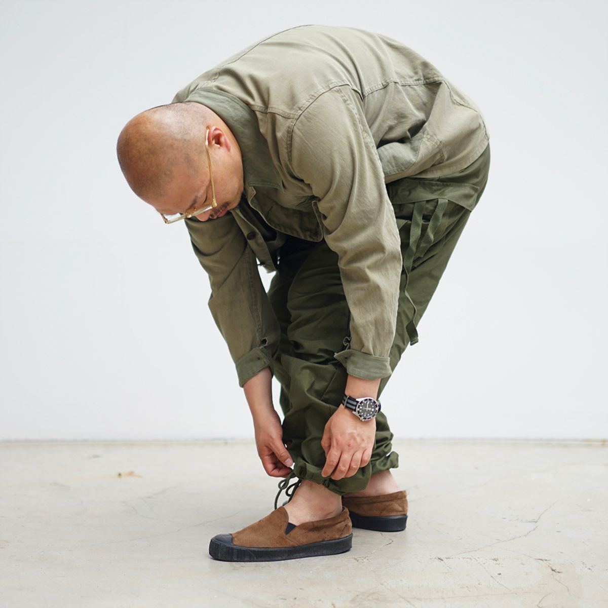 와이엠씨엘케이와이(YMCL KY) US M-65 Field Pants - Olive