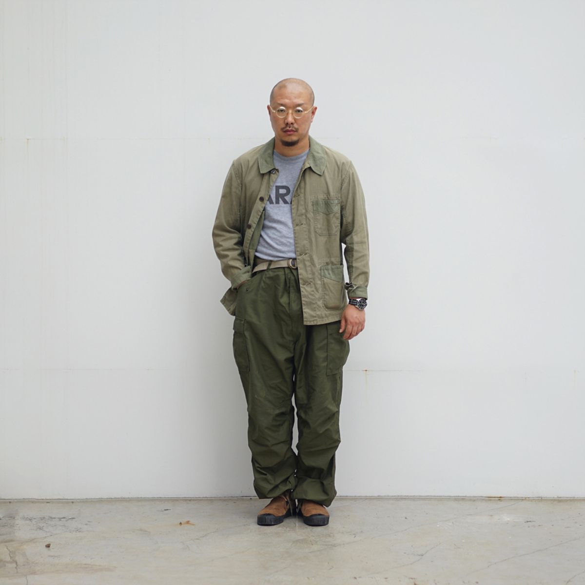 와이엠씨엘케이와이(YMCL KY) US M-65 Field Pants - Olive