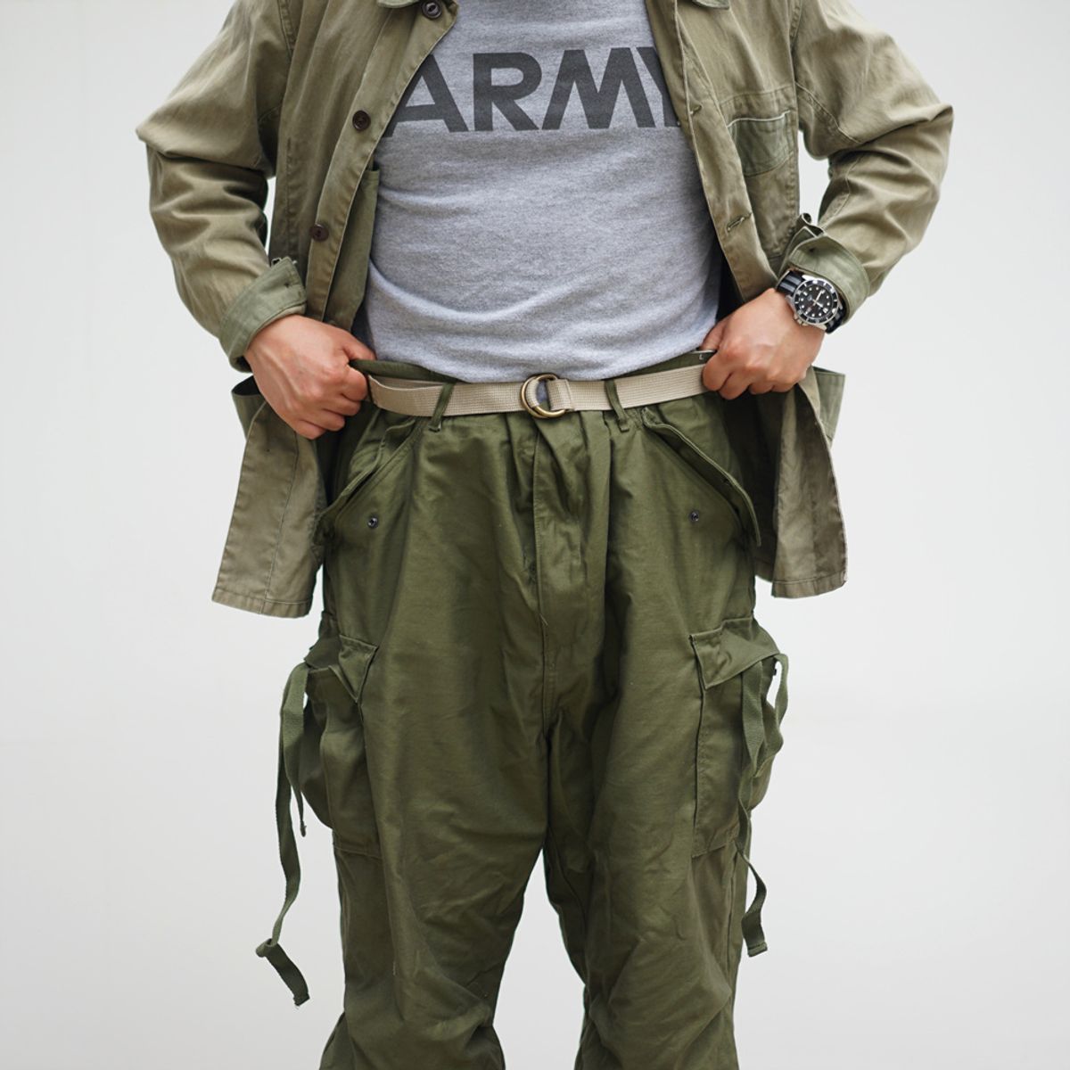 와이엠씨엘케이와이(YMCL KY) US M-65 Field Pants - Olive