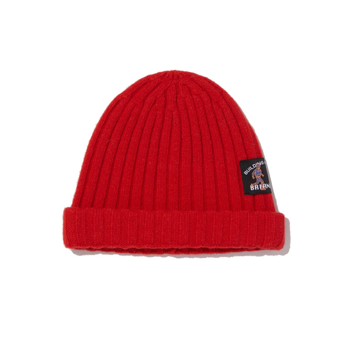 브라이언베리(BRIAN BERRY) SHORT BEANIE_RED