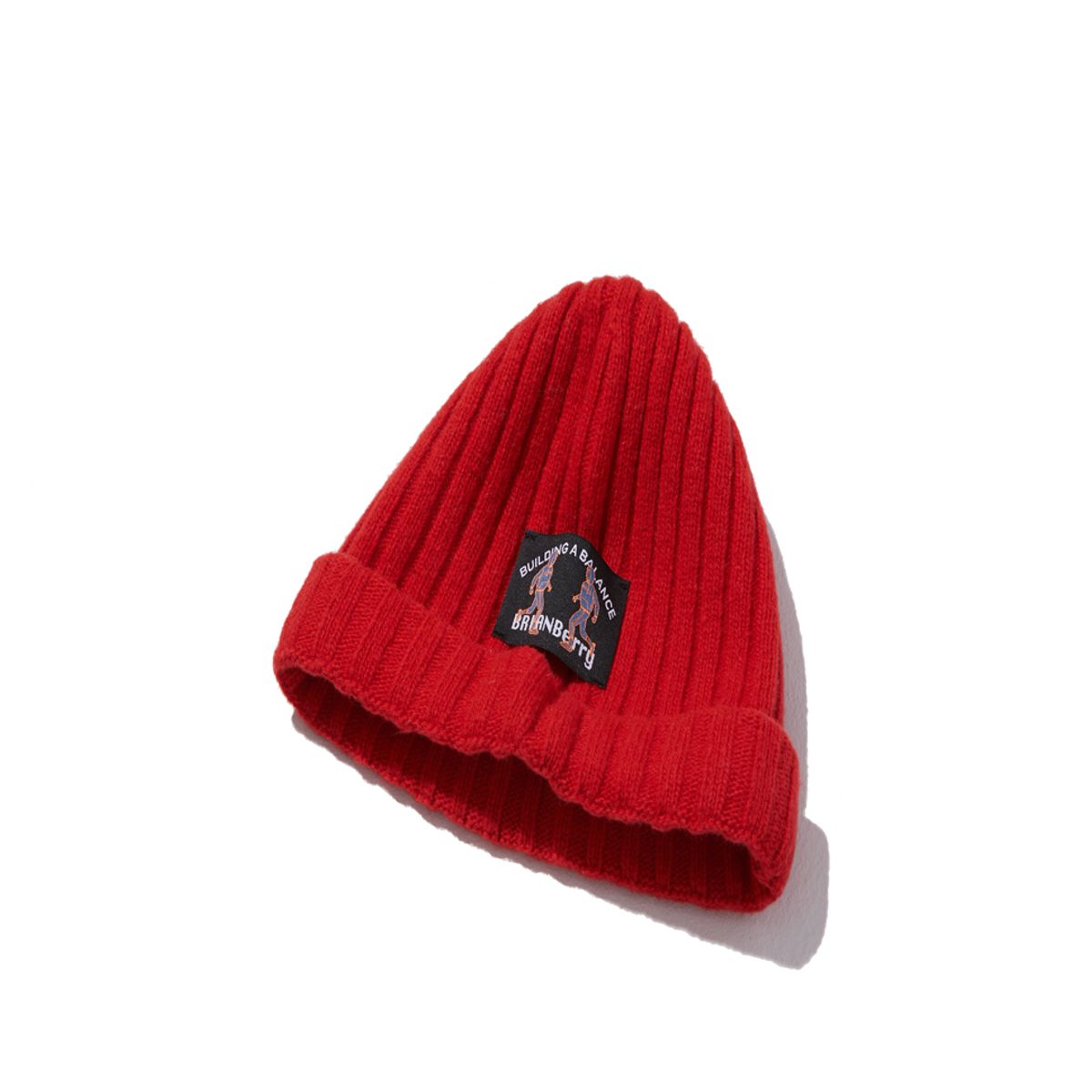 브라이언베리(BRIAN BERRY) SHORT BEANIE_RED