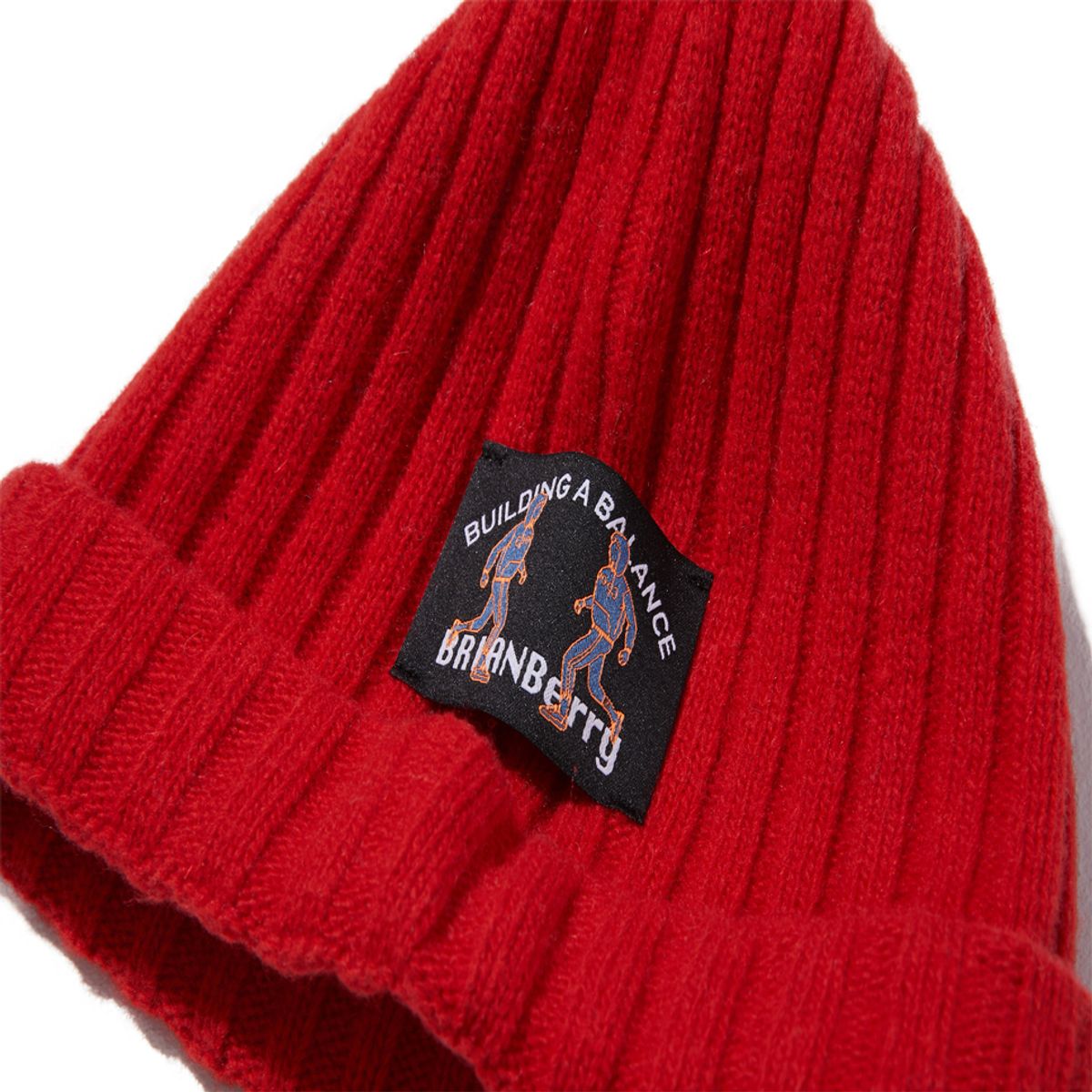브라이언베리(BRIAN BERRY) SHORT BEANIE_RED