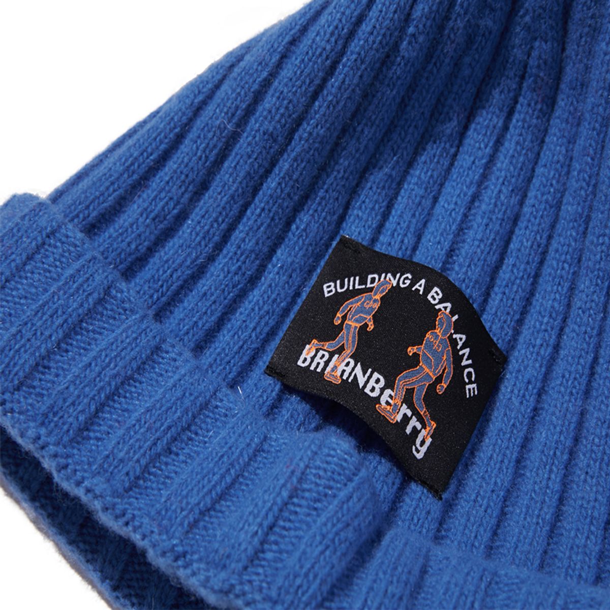 브라이언베리(BRIAN BERRY) SHORT BEANIE_AQUA BLUE