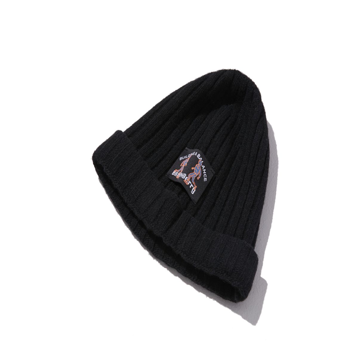브라이언베리(BRIAN BERRY) SHORT BEANIE_BLACK