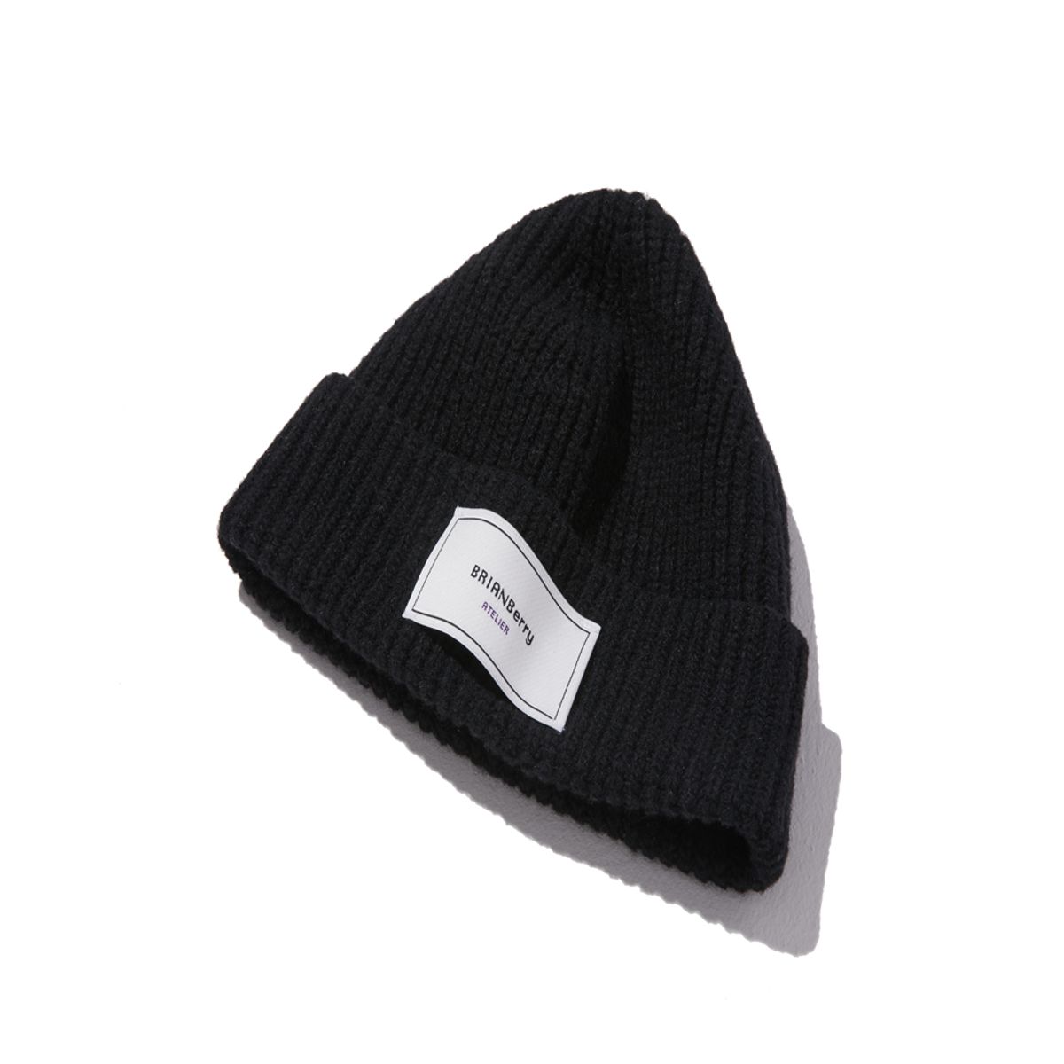 브라이언베리(BRIAN BERRY) LONG BEANIE_BLACK